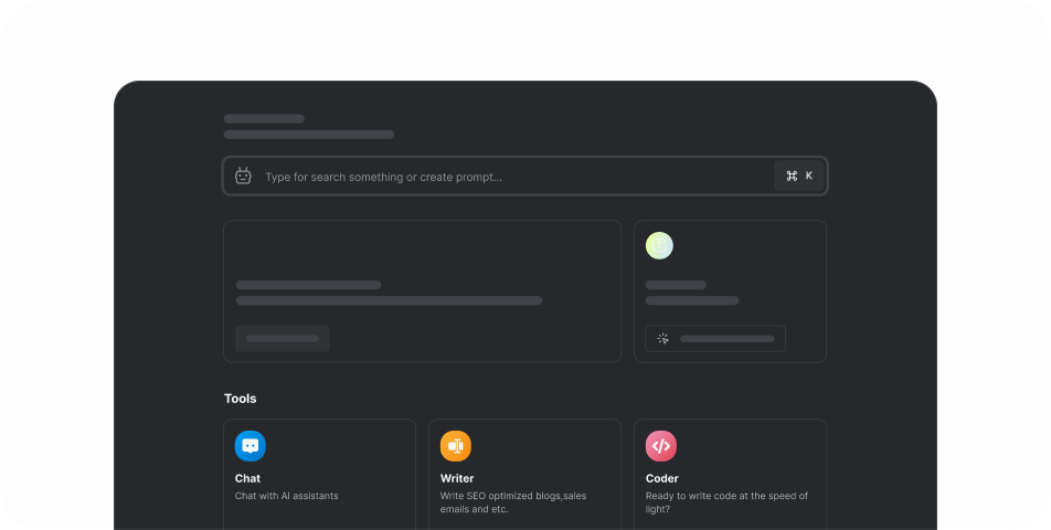 Top Userinterface